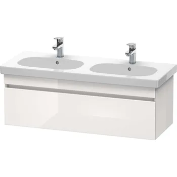 Koupelnový nábytek Duravit DuraStyle - Umyvadlová skříňka 40x115x45 cm, 1 zásuvka, lesklá bílá DS638602222