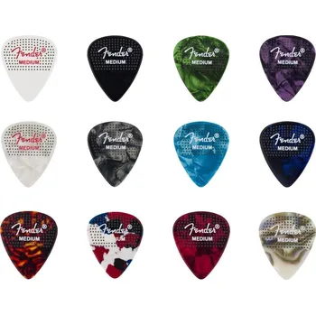 Fender 351 Dotted Celluloid Picks 12-Pack Medium Trsátko