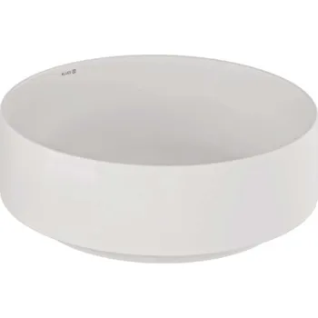 Umyvadlo Kludi Resa R - Umyvadlo na desku, průměr 40 cm, matná bílá 58CW1053