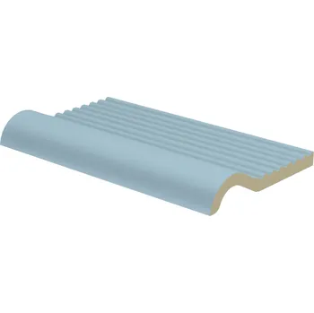 RAKO Pool - Přelivová hrana světle modrá 20x11,5, GTVDA003