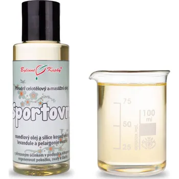 Bylinné kapky s.r.o. Sportovní masáž - masážní olej celotělový 100ml