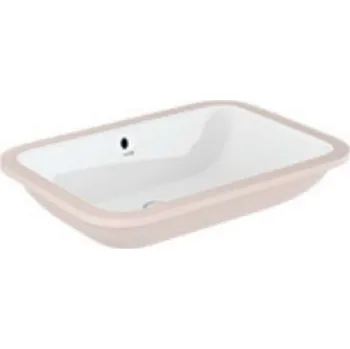 Umyvadlo Kludi Resa - Umyvadlo, 62x43 cm, s přepadem, lesklá bílá 59W0643