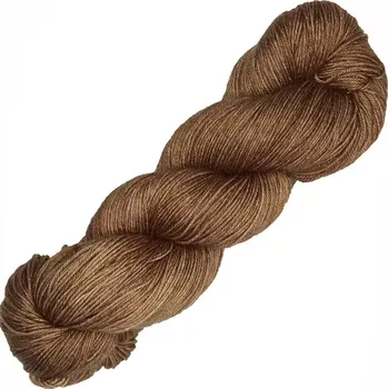 Příze Symfonie Yarns Terra Uni SS2004 Světle hnědá (Ručně barvená příze Terra Uni 2004 Jaggery)