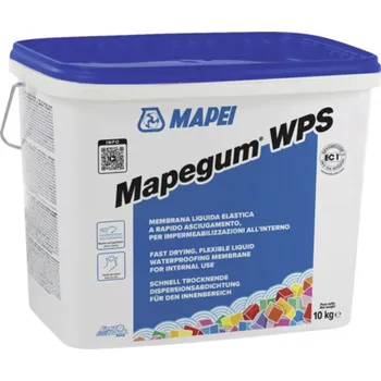 Hydroizolace MAPEI Mapegum WPS - Pružná tekutá rychle schnoucí stěrka pro hydroizolaci v interiéru 10kg, MAP.124810