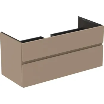 Nábytek Ideal Standard Finesse - Umyvadlová skříňka, 120x51x55 cm, 2 zásuvky, Matt Greige E3394UP