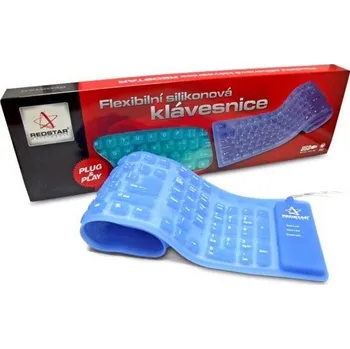 Klávesnice RedStar RS-KB-FLEX EL flexibilní silikonová klávesnice