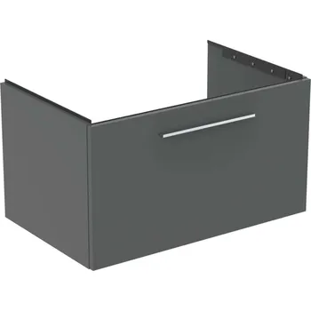 Nábytek Ideal Standard i.Life B - Umyvadlová skříňka 80x44x51 cm, 1 zásuvka, šedý matný křemen T5271NG