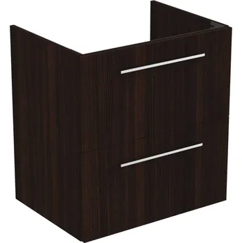 Nábytek Ideal Standard i.Life A - Skříňka pod umyvadlo, 60x44x63 cm, 2 zásuvky, kávový dub T5255NW