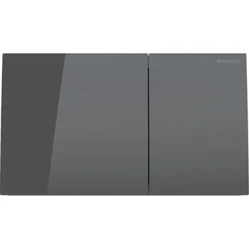 Splachovací tlačítko Geberit Sigma70 - Ovládání splachování, sklo/lávová 115.622.JK.1