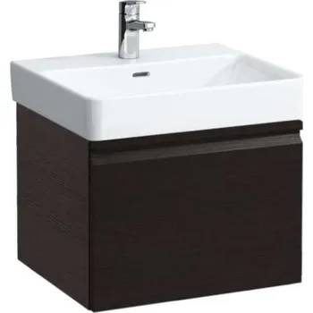 Nábytek Laufen Pro S - Umyvadlová skříňka, 52x45x39 cm, 1 zásuvka, wenge H4833520964231