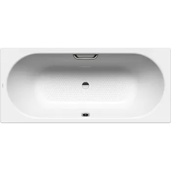 Vana Kaldewei Ambiente - Obdélníková vana Classic Duo 109, 180x75 cm, s otvory pro madlo, celoplošný antislip, bílá 290910210001