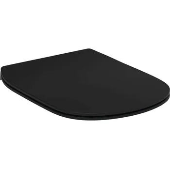 Ideal Standard Tesi - WC sedátko, SoftClose, hedvábná černá T5522V3