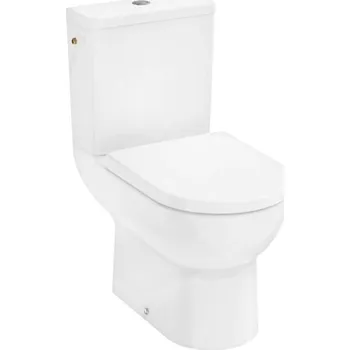 Hansgrohe GladeLake S - WC kombi se sedátkem, vario odpad, AquaChannel Flush, Rimless, EcoSmart, bílá 60312450