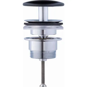 Sifon Duravit Příslušenství - Neuzavíratelná umyvadlová výpusť 1 1/4, antracit mat 0050781300