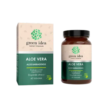 Zdraví Green idea Aloe vera bylinný extrakt - tobolky