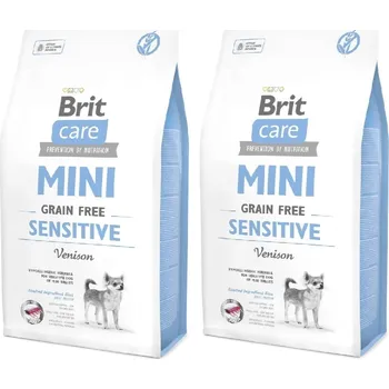 Pro psa BRIT CARE Mini Grain-Free Sensitive 2x7kg SLEVA 3%