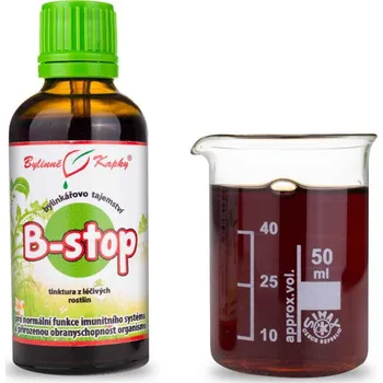 Doplněk stravy Bylinné kapky s.r.o. B-stop II (NOVÝ) - Bylinné kapky (tinktura) Bylinkářovo tajemství 50 ml