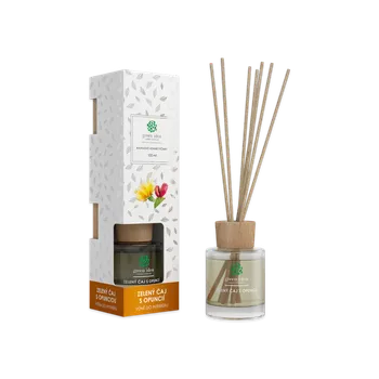 Aroma difuzér Green idea ​Ratanové vonné tyčinky - Zelený čaj s opuncií