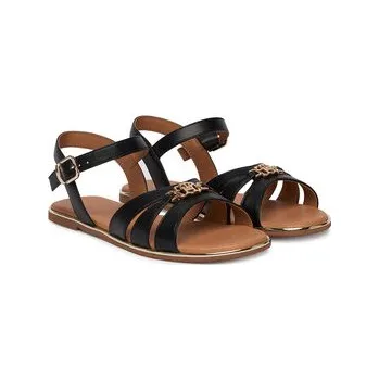 Oblečení a móda Sandály Tommy Hilfiger T3A2-34280-0326 S Černá 40