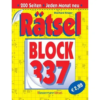 Rätselblock 337 (5 Exemplare à 2,99 EUR) - Krüger, Eberhard