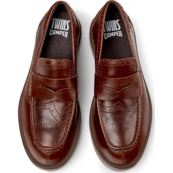 Dámské mokasíny Kožené mokasíny Camper TWS K101088.002 hnědá 89X, EUR 42