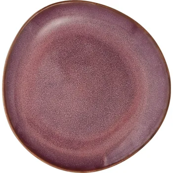 Talíř MADAM STOLTZ Dezertní talíř Plum Reactive Glaze Ø 16&nbsp;cm