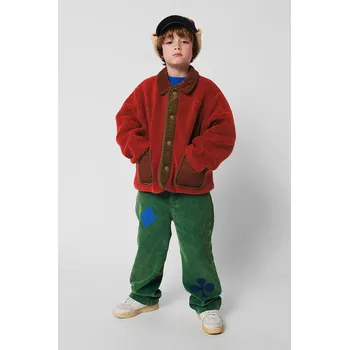 Chlapecké kalhoty Dětské rifle Bobo Choses Bobo Joker 225AC084 zelená 77X, vel. 111/122