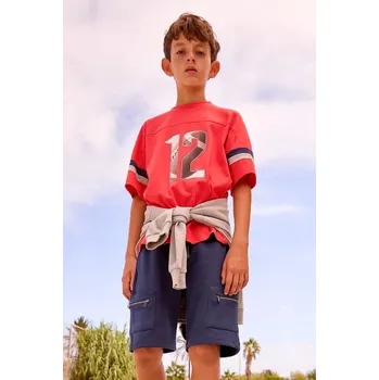 Chlapecké kraťasy Dětské kraťasy Mayoral 6219.7D.Junior.PPY2 námořnická modř 59X, vel. 128