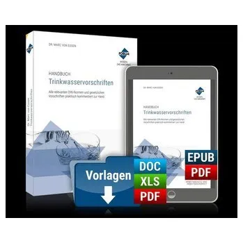 Handbuch Trinkwasservorschriften - Essen, Marc von [DE] (2025, Brožovaná, Forum Verlag Herkert)