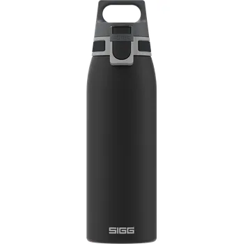 Láhev Sigg Shield One nerezová láhev na pití 1 l, black, 8992.80