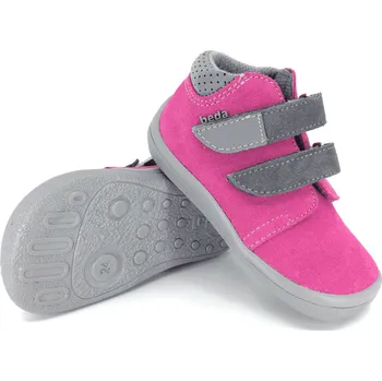 Dívčí obuv Beda Barefoot Rebecca BF 0001/W/M/2 kotníkové s membránou 21, Vnitřní délka boty: 12,9 cm, Vnitřní šířka boty: 6,3 cm