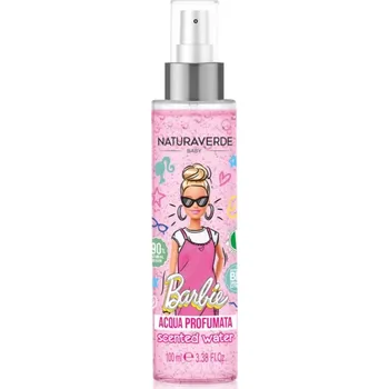 Dětský parfém Barbie Naturaverde Baby parfémovaná voda se třpytkami pro děti 100 ml