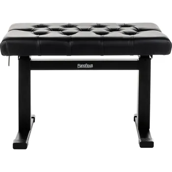 Příslušenství pro klávesový nástroj Pianonova Hydraulic Lifting Kovová klavírní židle Black (Jako nové)