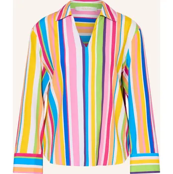 Dámská halenka Herzens Dámská Hedvábná Halenka, bílá / růžová / modrá, 44