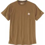 Tričko Carhartt Carhartt Force Pocket S/S t-shirt carhartt® brown Barva: hnědá, Velikost: L