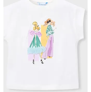 Chlapecké oblečení Dětské tričko Mayoral 3005.6D.Mini.PPY2 béžová 01B, vel. 104