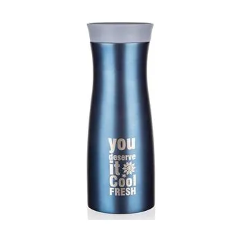 Termohrnek Banquet Hrnek cestovní METALLIC 380 ml, modrý