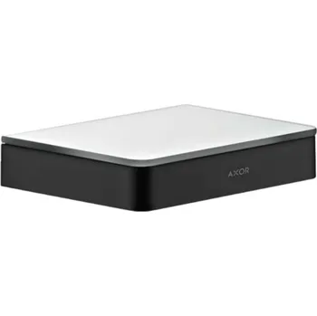 Drátěná police Axor Universal - Polička, délka 15 cm, matná černá 42840670