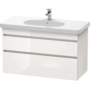 Koupelnový nábytek Duravit DuraStyle - Umyvadlová skříňka 61x100x45 cm, 2 zásuvky, lesklá bílá DS648502222