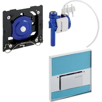 Splachovací tlačítko Geberit Splachovací systémy - Pneumatické ovládání splachování pisoáru typ 50, bez výplně/chrom mat 116.016.00.1