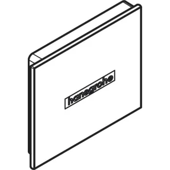 Vodovodní baterie Hansgrohe - Krytka s logem pro baterie RainSelect, chrom 93501000