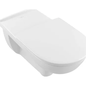 Klozet Villeroy & Boch ViCare - Závěsné WC bezbariérové, zadní odpad, DirectFlush, CeramicPlus, alpská bílá 4601R0R1