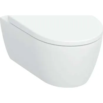 Klozet Geberit iCon - Závěsné WC se sedátkem SoftClose, TurboFlush, Rimfree, bílá 503.046.00.1