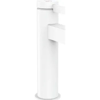 Hansgrohe Finoris - Umyvadlová baterie, s výpustí, CoolStart, EcoSmart, matná bílá 76025700