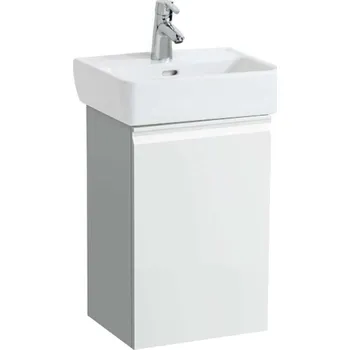 Nábytek Laufen Pro - Umyvadlová skříňka s dvířky, 38x31x58 cm, panty vlevo, matná bílá H4830110954631