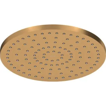 Sprchová hlavice Duravit Sprchy - Hlavová sprcha, průměr 25 cm, MinusFlow, kartáčovaný bronz UV0662018004