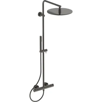 Sprchový set Ideal Standard CeraTherm - Sprchový set s termostatem, průměr 30 cm, Magnetic Grey A7589A5