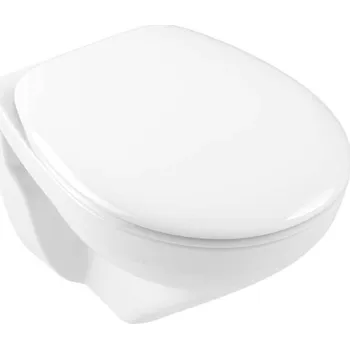 Klozet Villeroy & Boch O.novo - Závěsné WC se sedátkem SoftClosing, DirectFlush, alpská bílá 7667HR01