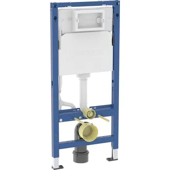 WC sada Geberit Duofix - Montážní prvek pro závěsné WC, 112 cm, se splachovací nádržkou pod omítku Delta 12 cm 458.129.00.2