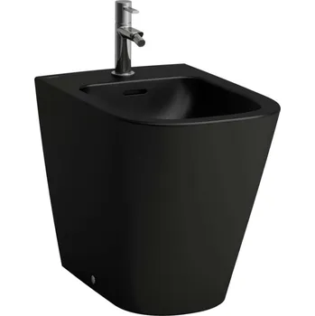 Bidet Laufen Meda - Stojící bidet, otvor pro baterii, matná černá H8321117163021